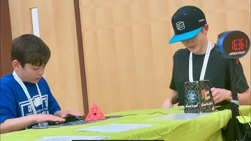 Best Pyraminx time at his first cubing competition (WCA Washington Championship 2023)