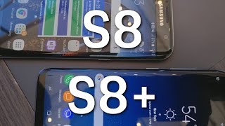 Galaxy S8 vs Galaxy S8+ Quick Comparison: big yet comfy to hold