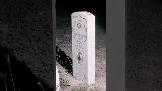 Haunted Cemetery Tour Galveston Texas Old Grave, New Headstone
