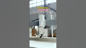 OMC CNC 5 Axis bridge saw cutting milling profiling machine for kitchen countertops (Customized)
