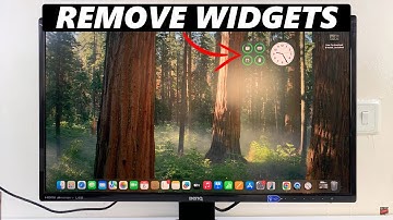 How To Remove (Delete) Widgets From Mac