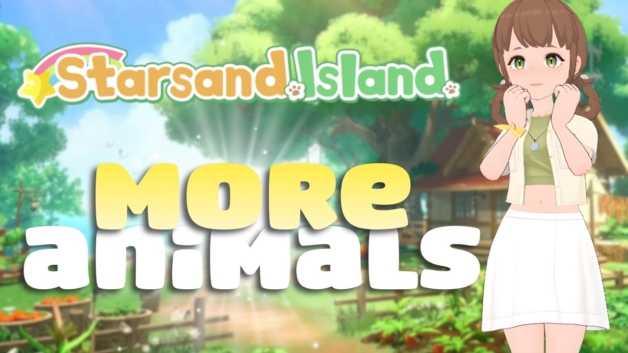 I need MORE ANIMALS in Starsand Island!