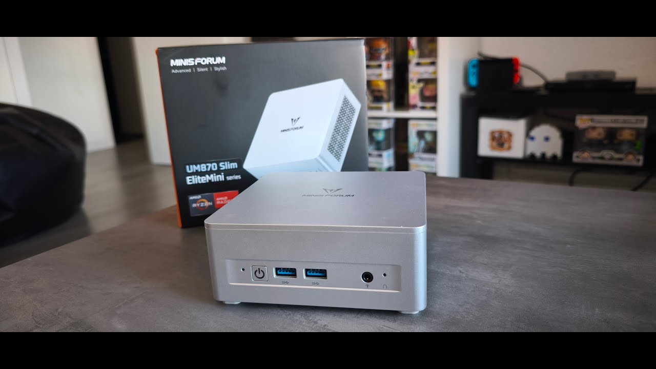 MINISFORUM UM870 SLIM | REVIEWS EN 5 MINUTOS - YouTube