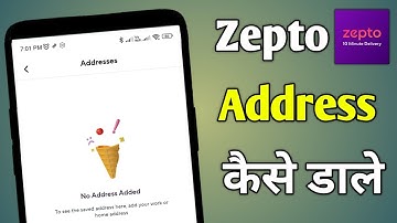 Zepto Me Address Kaise Dale | How To Add Address In Zepto