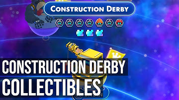Astro Bot - Construction Derby Collectibles - All Bots and Puzzle Pieces Locations