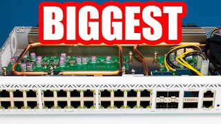 Inside MikroTik 's NEW 2.5GbE and 40GbE Switch - CRS326 4C 20G 2Q RM