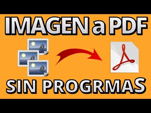 ? TUTORIAL 2020: ¿Cómo hacer de varias imágenes JPG un sólo archivo PDF? - SIN PROGRAMAS