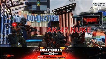 NEW NUKE ANIMATION ☢️ || BEST AK-47 GUNSMITH || TACTICAL NUKE IN COD MOBILE ||