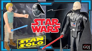 STAR WARS Dagobah Luke & Removable Helmet Darth Vader STAN SOLO Review