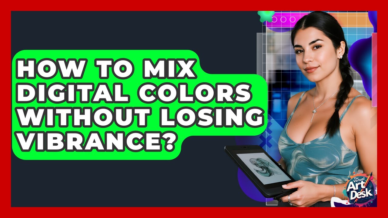 How To Mix Digital Colors Without Losing Vibrance? - The Virtual Art Desk