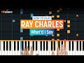 How to Play "What'd I Say" by Ray Charles | HDpiano (Part 1) Piano Tutorial