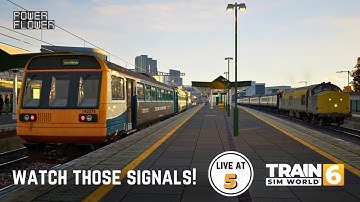 TRAIN SIM WORLD 6 | TSW6 | LIVE | WATCH THOSE SIGNALS  !! #tsw6 #trainsimulator