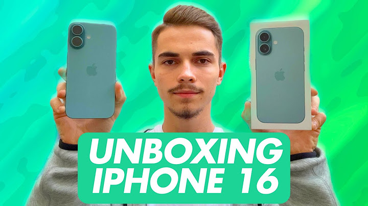 iPhone 16 Sarcelle : Déballage et Prise en Main !! (UNBOXING)
