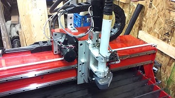 CNC Plasma Table - Dynatorch Super B 4 x 4 Setup and First Cut