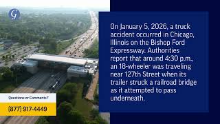 1 Injured in Truck Accident on I-94 in Chicago IL