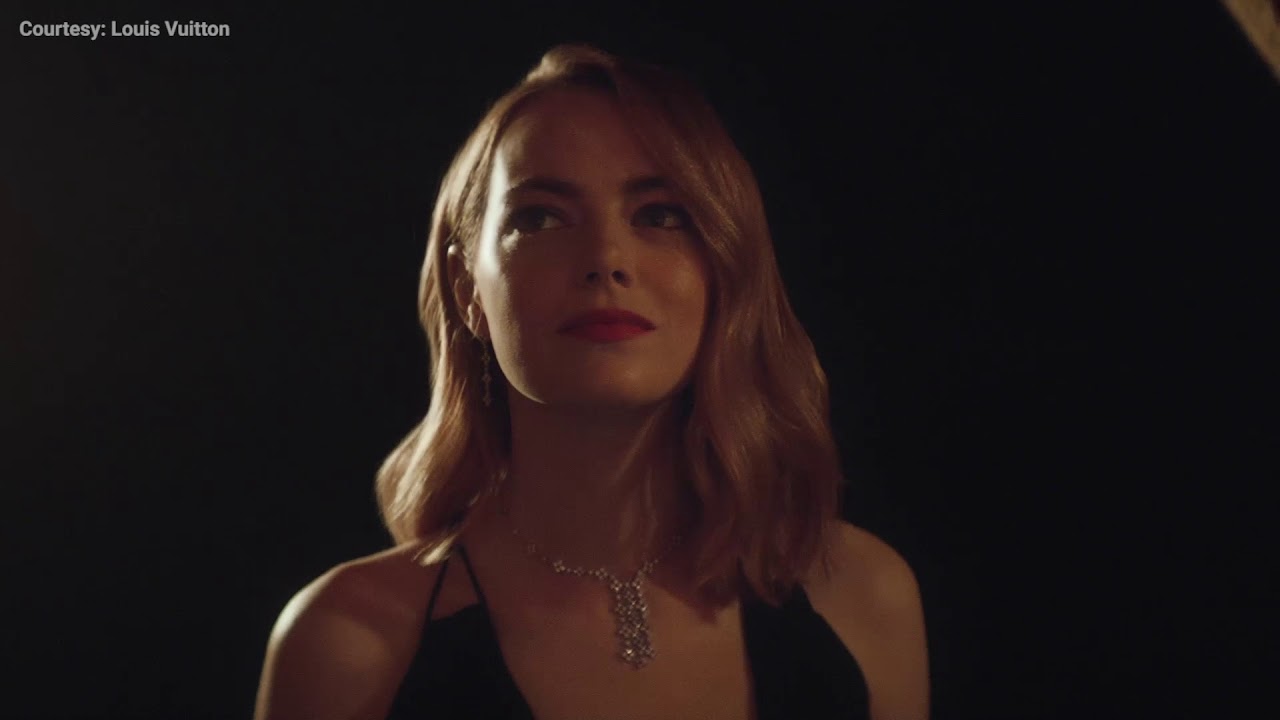 Emma Stone per la prima volta di un profumo Louis Vuitton