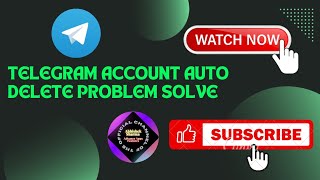 Telegram account auto delete problem solve  | Telegram account delete problem fix kaise kre |