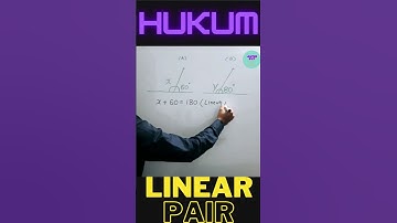 linear Pair ll Linear Pair of angles ll  #mathsfacts #mathseducation #math #viralvideo #mathtrick