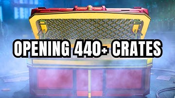 Opening 440+ Crates! HUGE Crate Opening - COD Mobile
