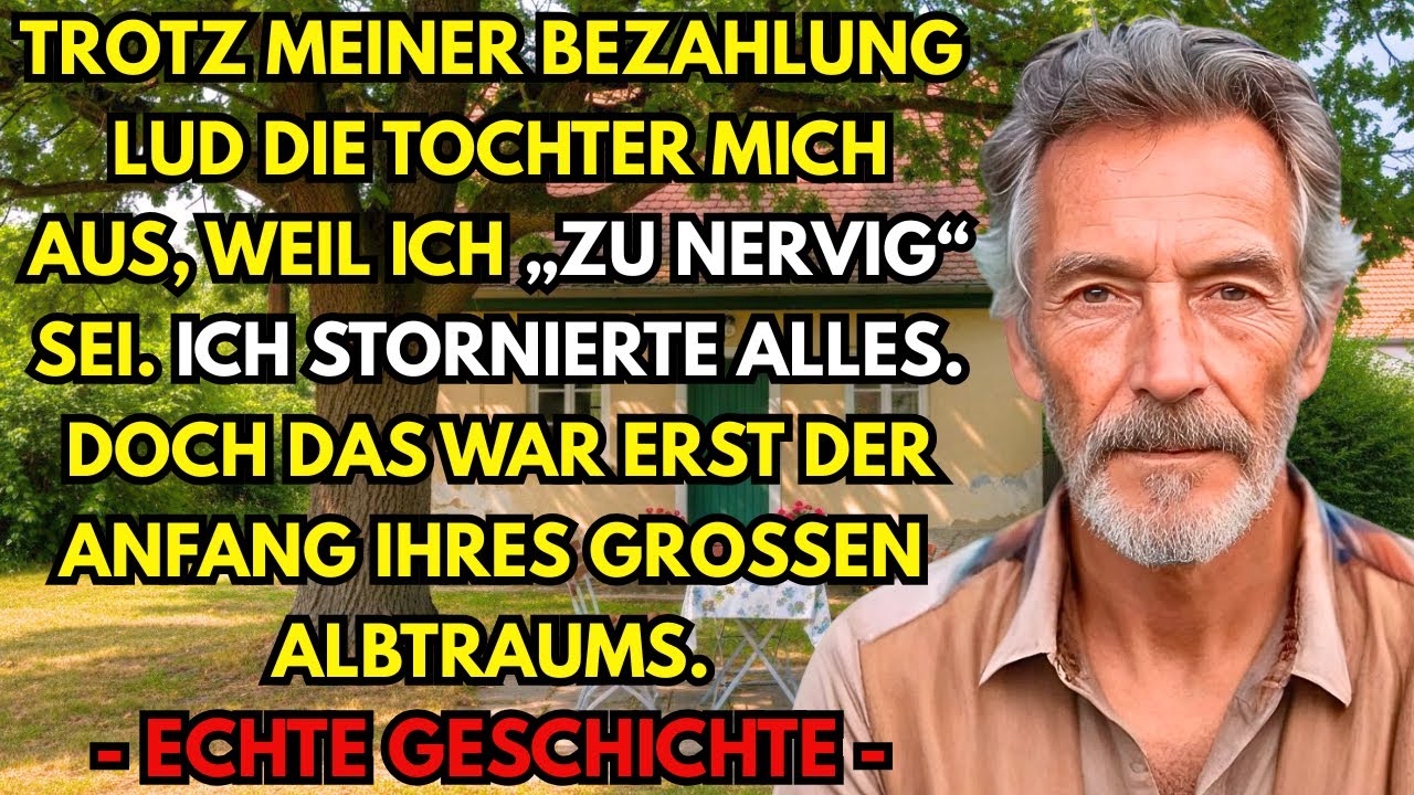 „Papa, dieser Urlaub ist nur für uns vier. David sagt, du bist zu anstrengend." Diese Nachricht kam auf meiner Terrasse in Starnberg, mein Kaffee wurde kalt. 18.500 Euro hatte ich für die...