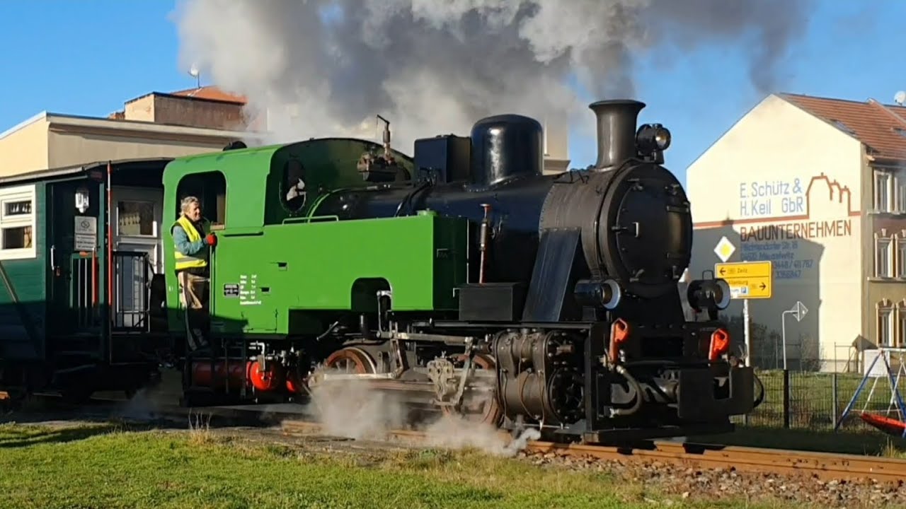 "Wilde Hilde" (KriegsDampfLok 10) der Kohlebahn Meuselwitz.