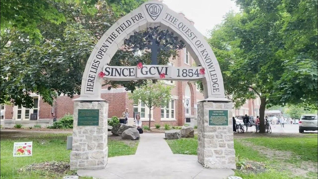 Memorials of Guelph Collegiate Vocational Institute (GCVI), Guelph, ON