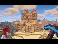 Construí uma Base dentro de um Templo do Deserto - Sobrevivendo 100 Dias nos Deserto do Minecraft