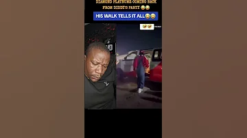 DIAMOND PLATNUMZ WALKING STYLE AFTER P DIDDY S PARTY 