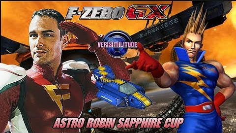 F ZERO GX ON THE GAMECUBE APP ON THE NINTENDO SWITCH 2; ASTRO ROBIN SAPPHIRE CUP