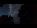 Thunderstorm time lapse 9-13-16