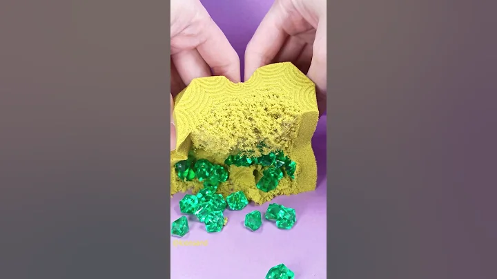 Satisfying and Relaxing Kinetic Sand ASMR Reverse video #satisfying #relax #shorts