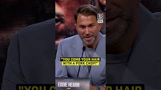 Eddie Hearn Came On Serious Smoke At Rick Reeno 