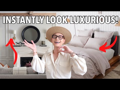 8 TIPS TO INSTANTLY MAKE YOUR HOME LOOK LUXURIOUS