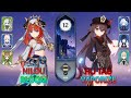 Nilou Bloom &amp; Hu Tao Vaporize | Genshin Impact | Spiral Abyss 4.2 Full Stars