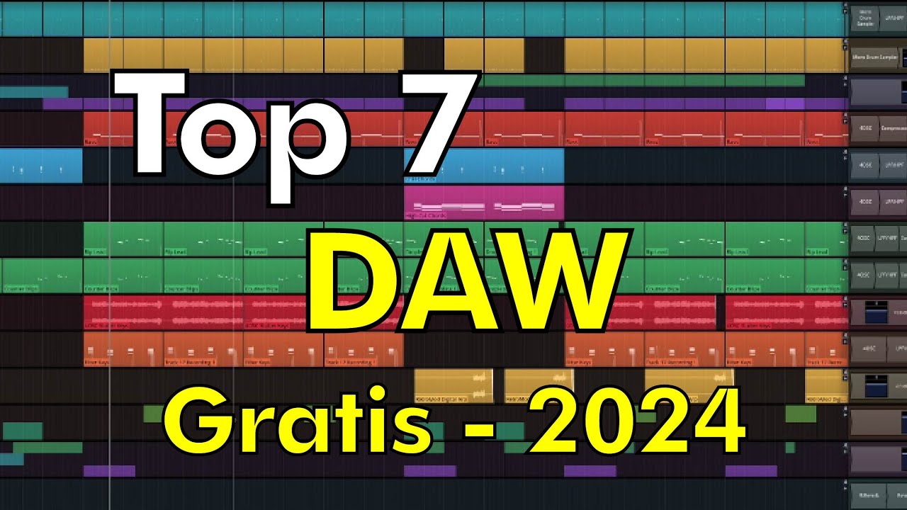Top 7 DAW - Gratis - 2024 para Windows