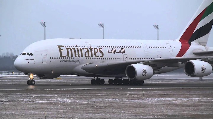 Emirates Airbus A380-861 [A6-EDL] ABORTED TAKEOFF Munich