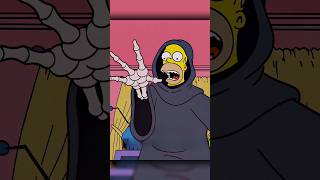 Homer’s new Halloween job 🎃👻 #simpsons #cartoon