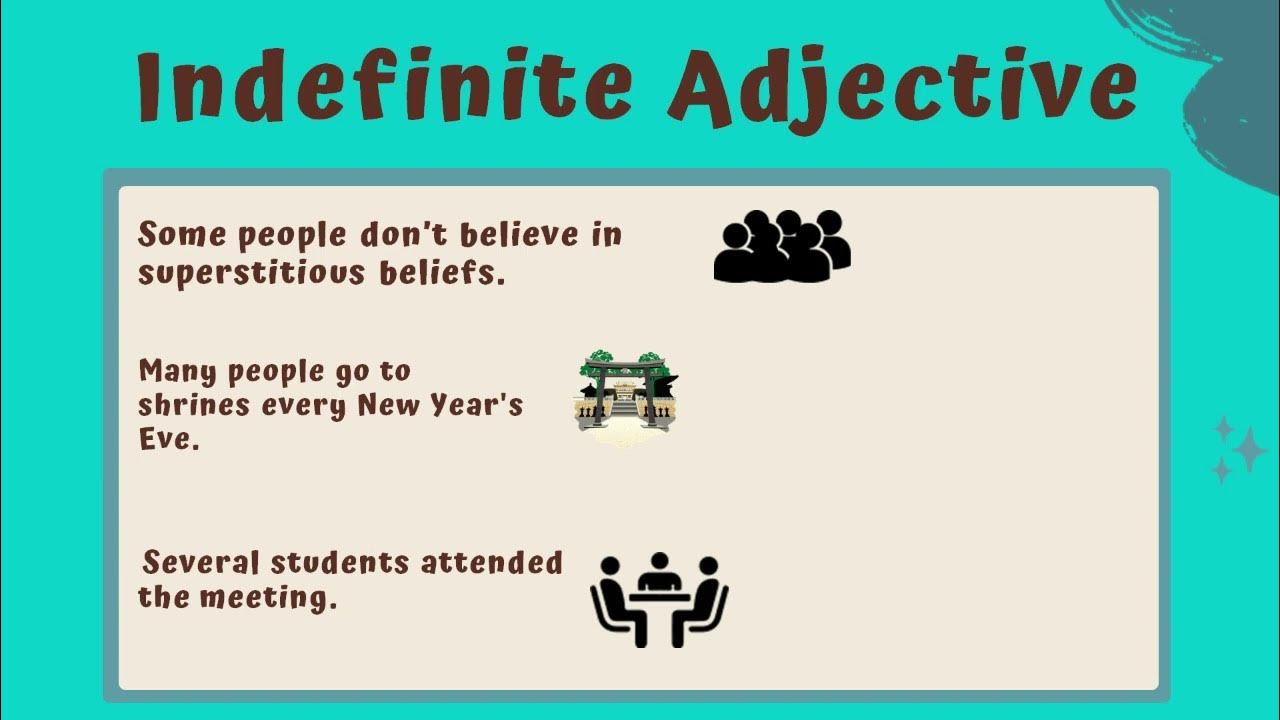 What is the role of an Adjective in a sentence? YouTube