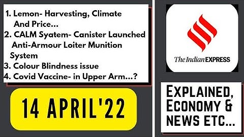 14th April 2022 | Gargi Classes News & Explained Analysis | Rajani Kant Lata