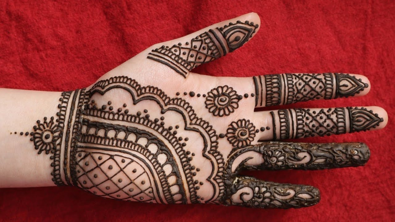 😍 mehndi design 2026 simple || front hand mehndi design || simple mehndi design || mehndi