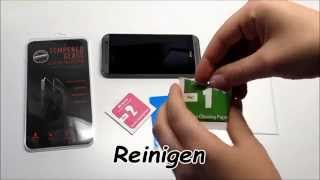 Panzerglas Screen Protector 9H Montage