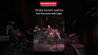 Richie Gajate Garcia: Cool Percussion with Cajon - #richiegajategarcia  #drummerworld