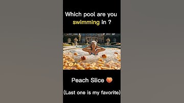 Which pool are you swimming in? 💦 Pt.8 #asmr #oddlysatisfying #relaxing  #pool #dream #shorts