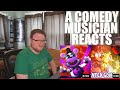 A Comedy Musician Reacts | FAZBEAR FAMILY and BACK TOGETHER by The Stupendium (FNAF) [REACTION]