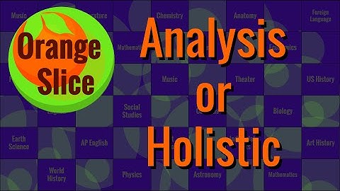 Rubric Type: Analysis or Holistic