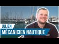 Mecanicien nautique  il entretient et rpare les moteurs des bateaux