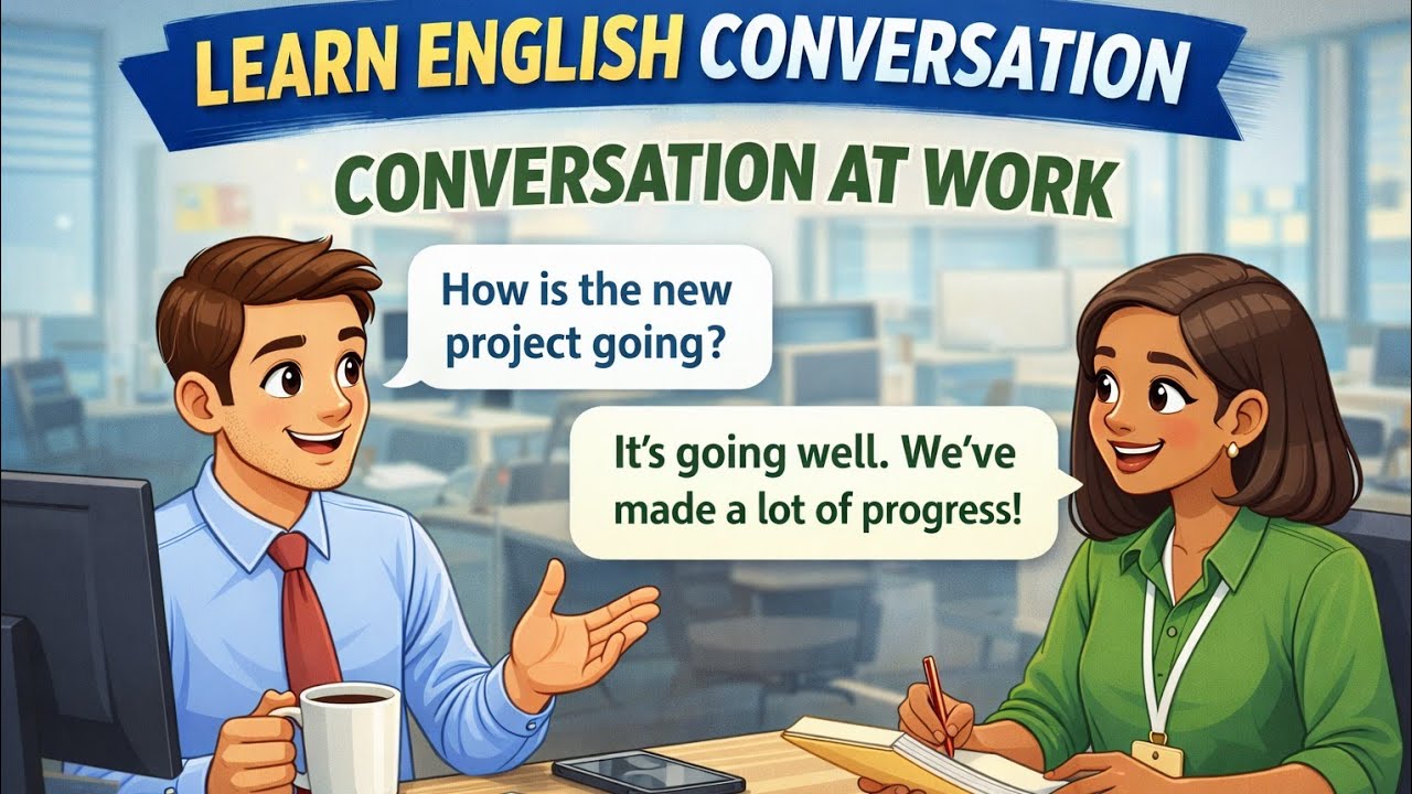 Conversation At Work 💼 - part 2 | English Podcast | English In Office | Your English Buddies 