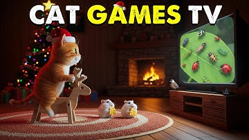 Interactive Cat TV 🐱 Fun Games for Cats | Keep Your Cat Active, Curious & Happy at Home