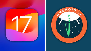 iOS 17 vs Android 14 Icons!