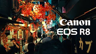 Canon EOS R8 in Japan | 4K Sample Footage w/ Kit Lens
